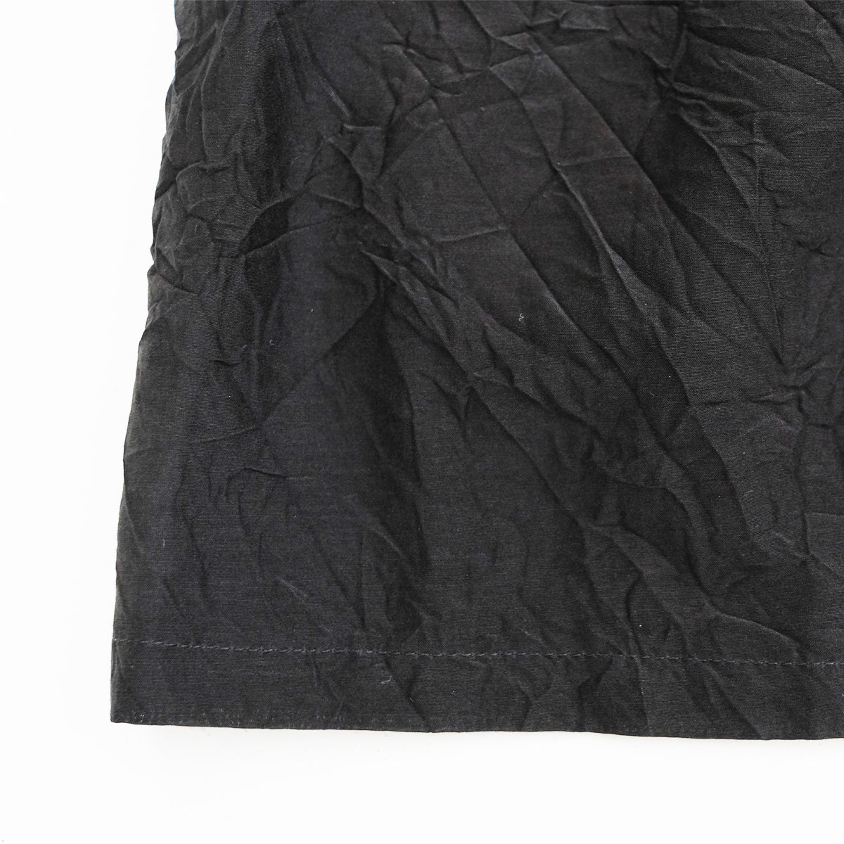 Silk Cotton Lawn Sleeveless Dress - Black