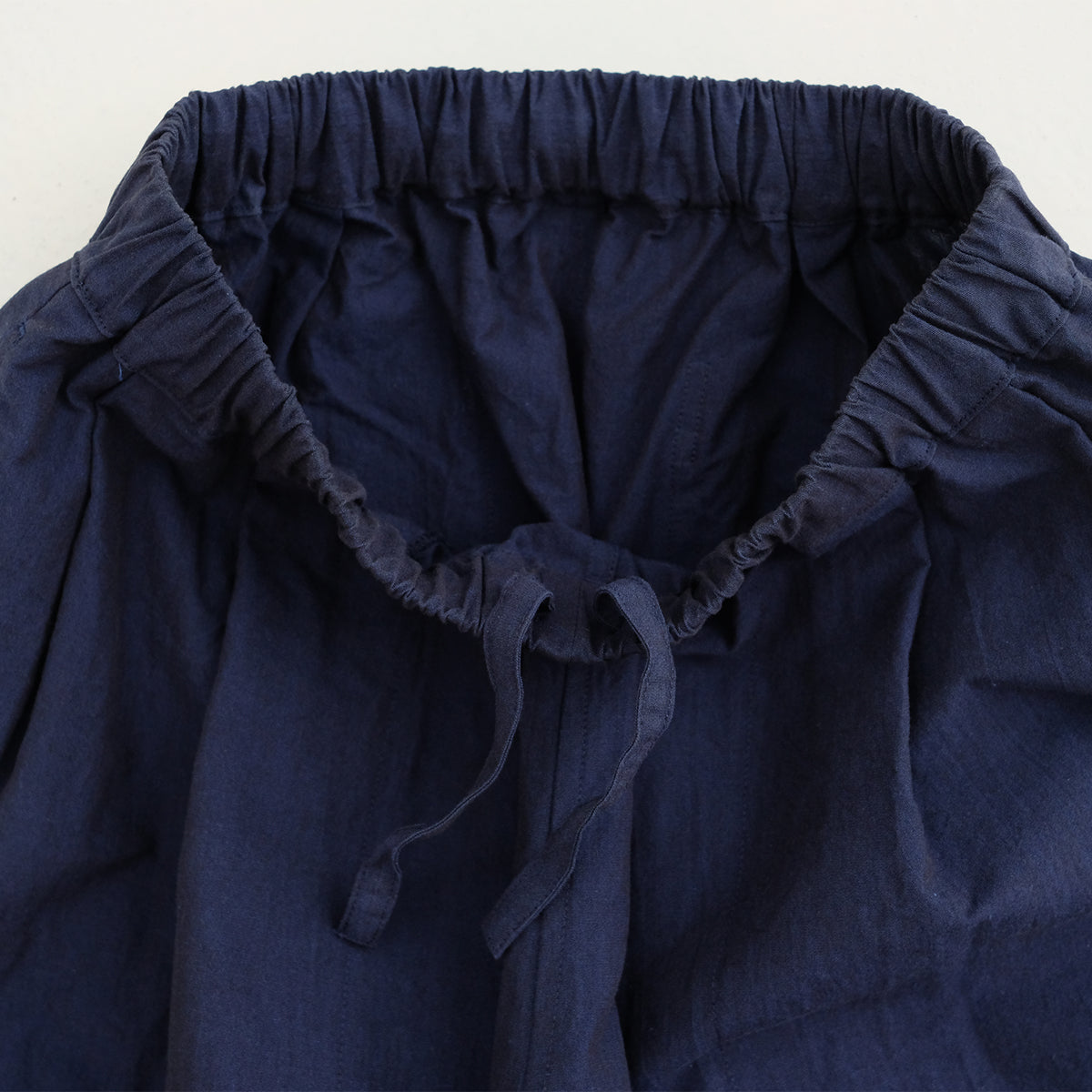 Cotton Paper Pants - Navy