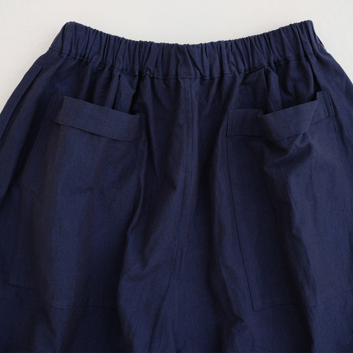Cotton Paper Pants - Navy