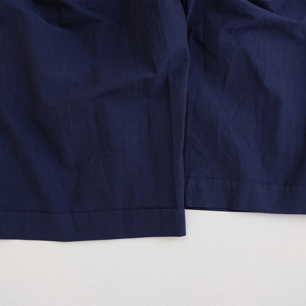 Cotton Paper Pants - Navy