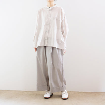 Voile Gauze Blouse - Greige