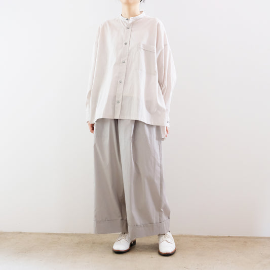 Voile Gauze Blouse - Greige